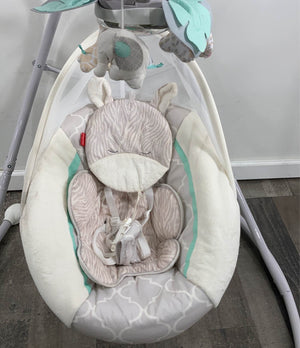 Fisher price safari dreams cradle hot sale n swing