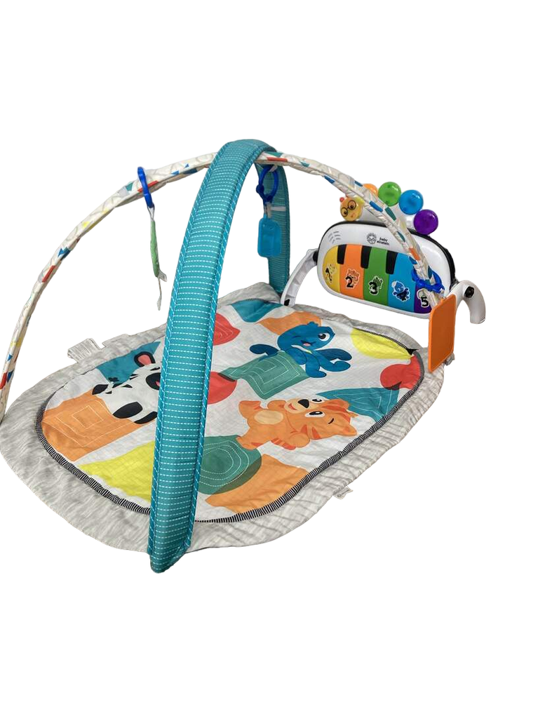 Baby Einstein 4-in-1 Spieldecke & Wassermatte – Mit Musik, Licht, Klavier & 70+ Sounds, Ab Geburt