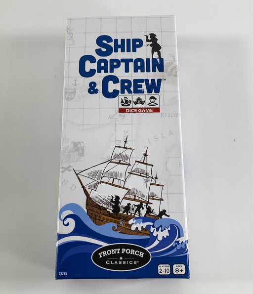 secondhand Front Porch Classics Ship, Captain And Crew Dice Game