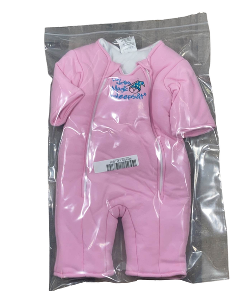 used Baby Merlin's Magic Sleepsuit, Large 6-9 Months, Cotton, Pink