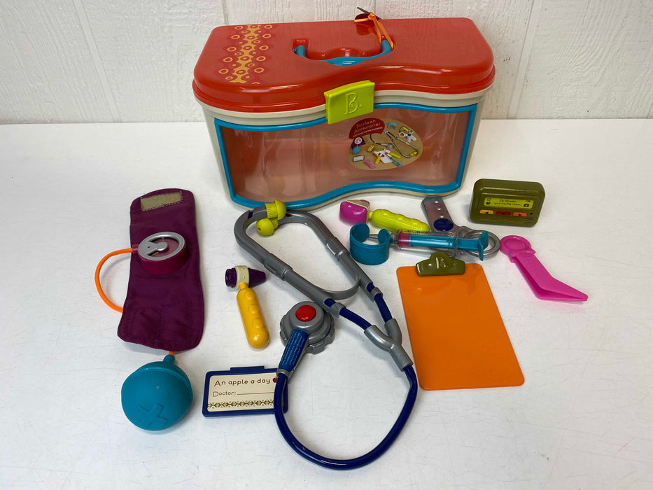 used B. Toys Deluxe Medical Kit For Toddlers