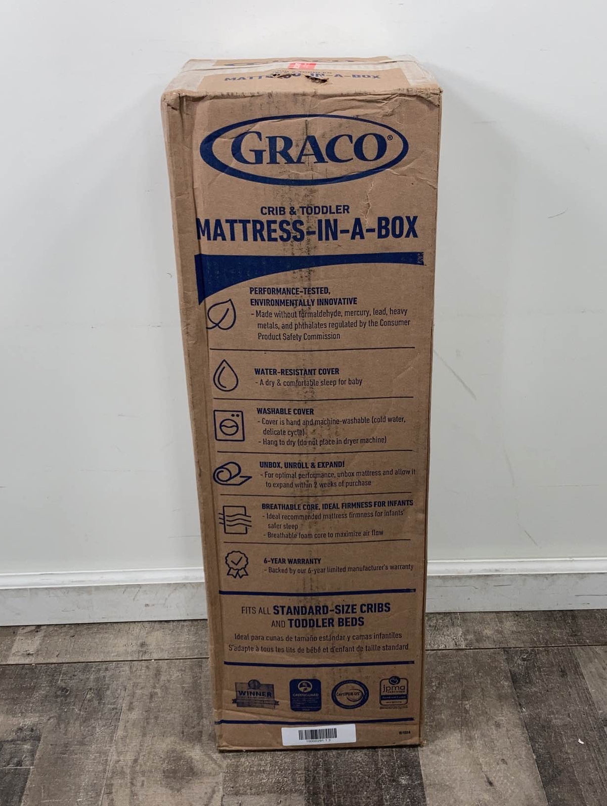 Graco Deluxe Foam Crib And Toddler Bed Mattress — GoodBuy Gear