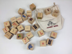 used Pottery Barn Kids Alphabet Blocks