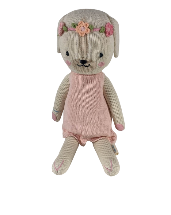 secondhand Cuddle+Kind Doll 20", Charlotte the Dog