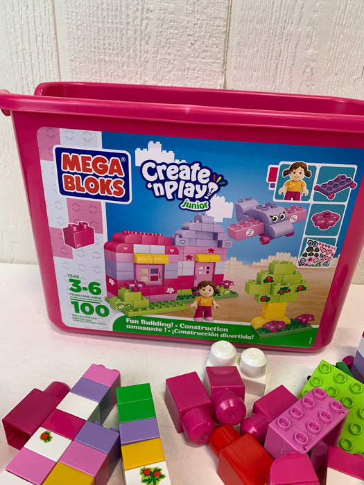 secondhand Mega Bloks Create N Play Junior Fun Building Playset