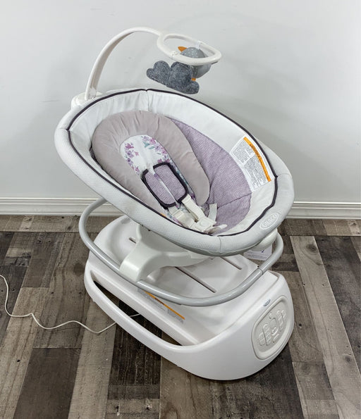 secondhand Graco Sense2Soothe Baby Swing With Cry Detection Technology