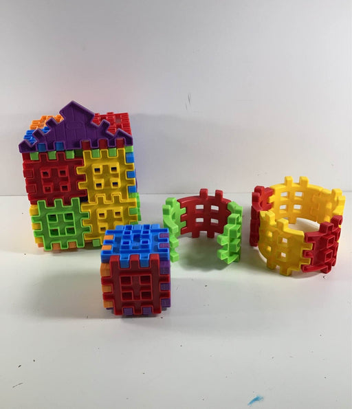 used Little Tikes Wee Waffle Blocks