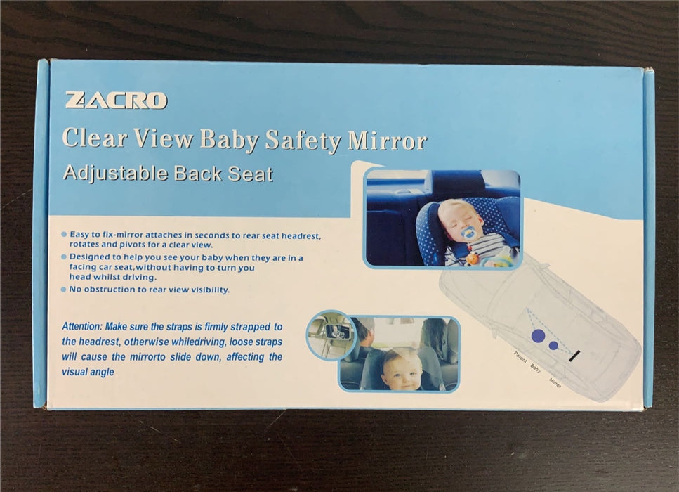 used Zacro Adjustable Back Seat Car Mirror