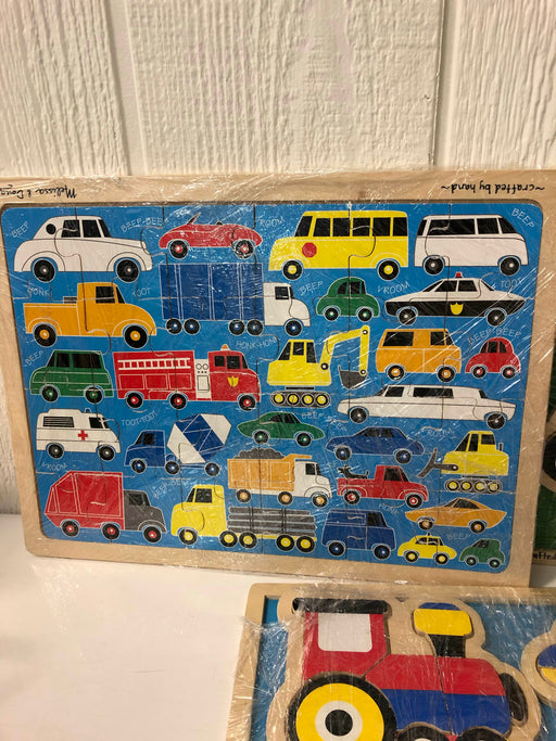 secondhand Melissa & Doug Puzzle Bundle