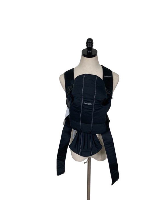 used BabyBjorn Baby Carrier Mini, Black Cotton