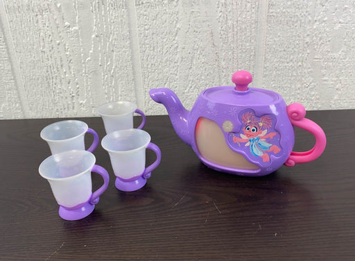 secondhand Sesame Street Abby Cadabby Tea Set