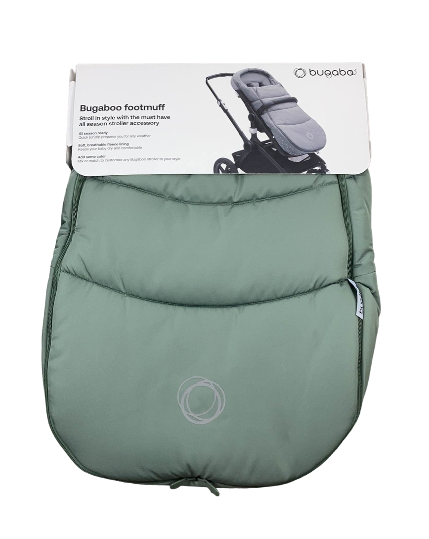 green bugaboo footmuff Bugaboo Footmuff, Pine Green