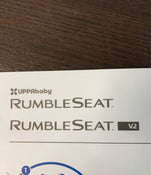 secondhand UPPAbaby RumbleSeat 2015+ Adapter