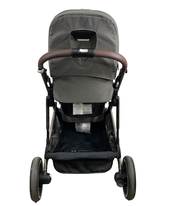 Cybex Gazelle S Double Stroller, Soho Grey, 2021