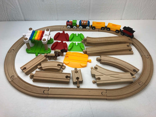 secondhand Brio Wooden Train Bundle