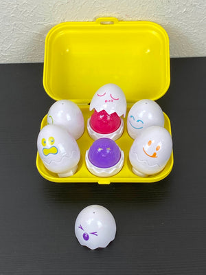 Hide & store squeak eggs