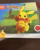 used Mega Construx Pikachu Building Set