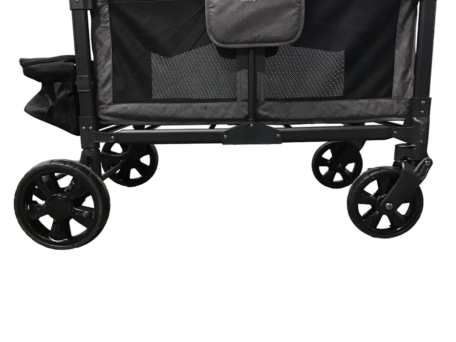 Wonderfold W4 Elite Stroller Wagon, Charcoal Gray, 2022