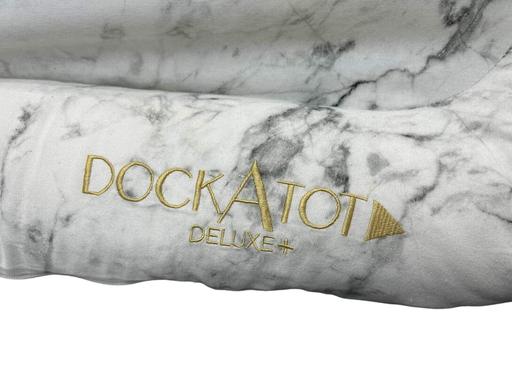 secondhand DockATot Deluxe+ Dock, Carrara Marble