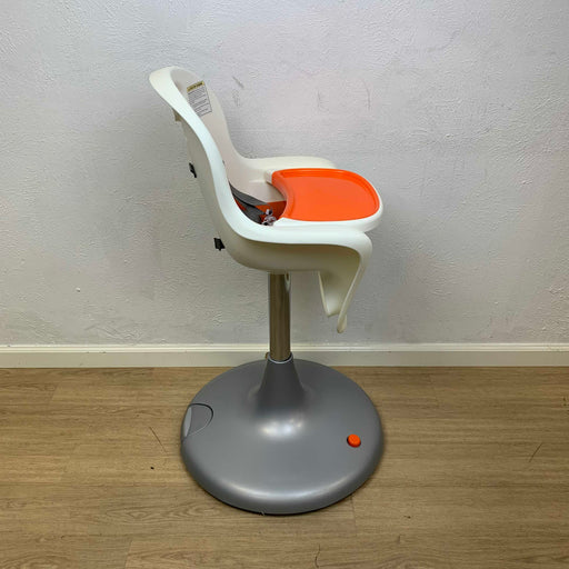 secondhand Boon Flair High Chair, Orange/White