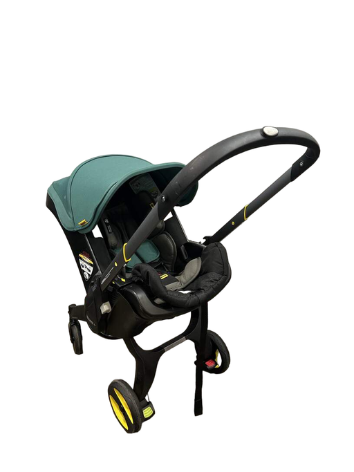 used Doona Infant Car Seat & Stroller Combo, 2022, Racing Green