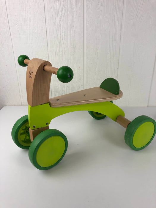 used Hape Scoot Around Ride On Wood Bike