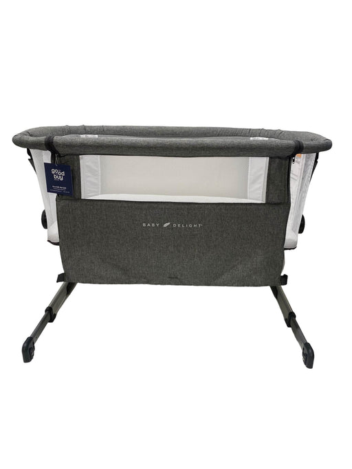 secondhand Baby Delight Beside Me Dreamer Bassinet & Bedside Sleeper, Charcoal Tweed