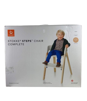 Stokke Complete Steps High Chair, Natural