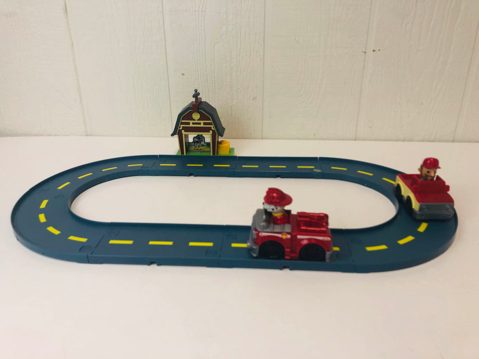 used Paw Patrol Rocky’s Barn Rescue Track Set