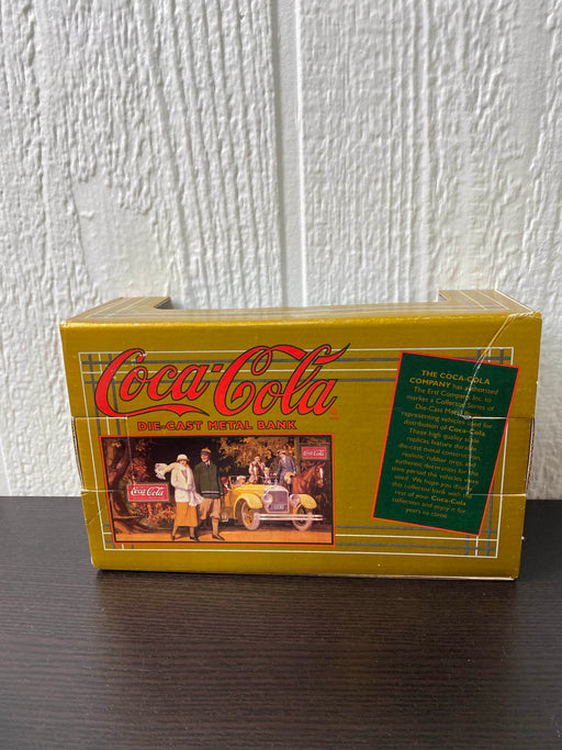 secondhand Coca-Cola Die Cast Metal Bank