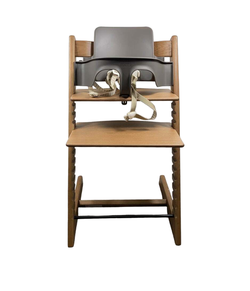 buybuybaby stokke tripp trapp Stokke Tripp Trapp High Chair With Baby Set, Oak Brown