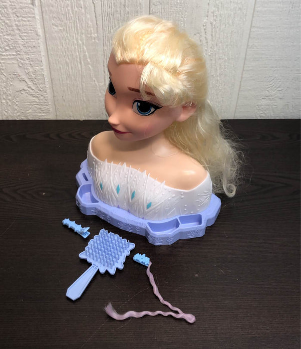 used Disney Elsa Styling Head