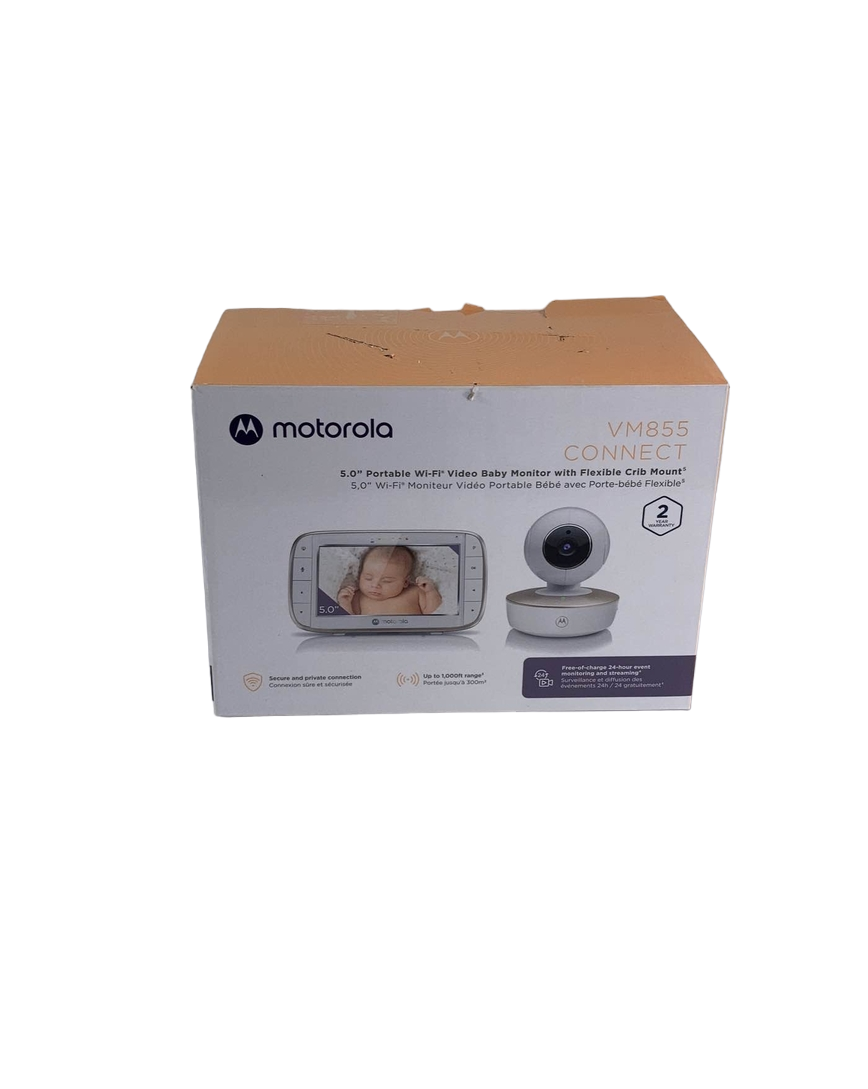 Motorola VM855 Connect 5 WiFi Video Baby Monitor - 1 Camera