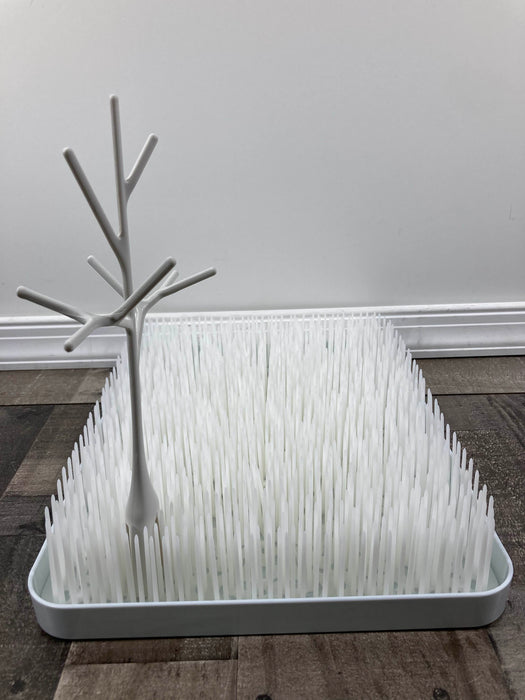 Shop Boon Lawn Countertop Drying Rack With Stem And Twig, White at GoodBuy Gear