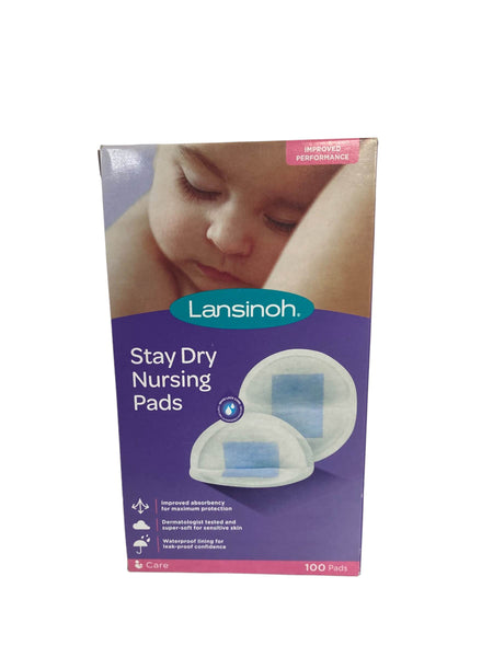 Lansinoh Stay Dry Disposable Nursing Pads, 60 Count