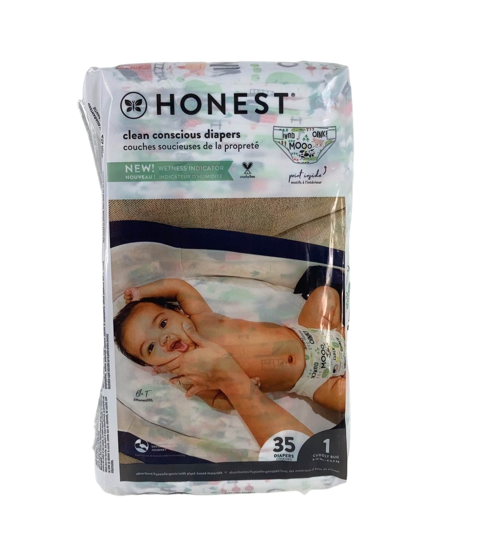 Honest Company Size 1 Diapers, 35 Ct — GoodBuy Gear