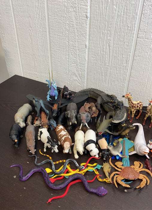 secondhand BUNDLE Plastic Animals