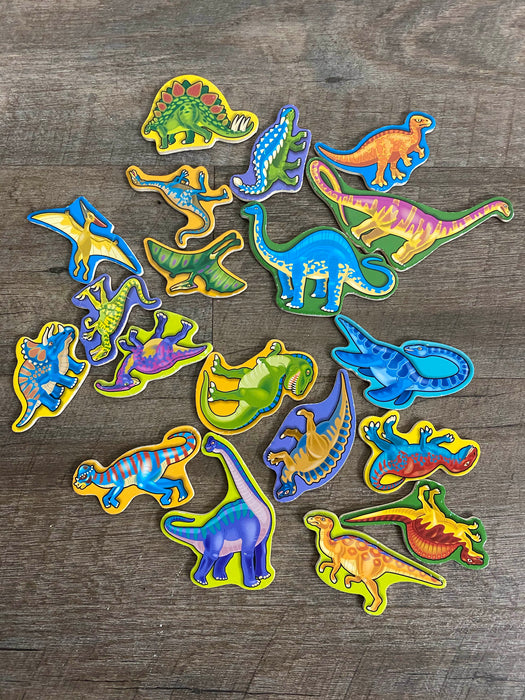 used Melissa & Doug Dinosaur Magnets
