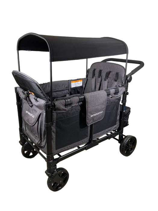 used Wonderfold W4 Elite Stroller Wagon, Charcoal Gray, 2023