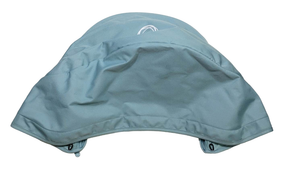 used Bugaboo Bee 6 Sun Canopy, Vapor Blue