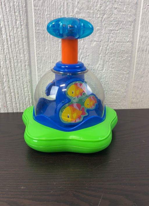used Bright Starts Press & Glow Spinner