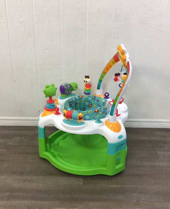 secondhand Bright Starts 2-in-1 Activity Gym And Saucer, Laugh & Lights