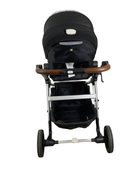 used Mockingbird Single to Double Stroller, 2023, Silver with Penny Leather, Windowpane, Black