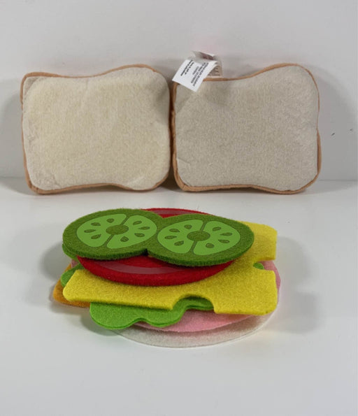 secondhand Melissa & Doug Felt Play Food Sandwich Set