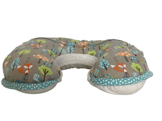 used Boppy Nursing and Infant Support Luxe Pillow, Foxes and Owls