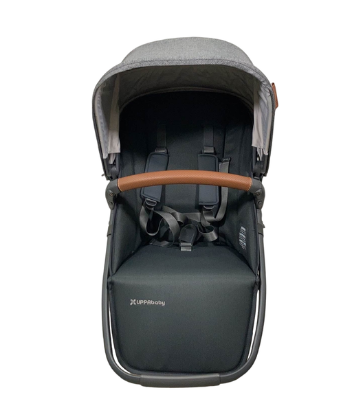 used UPPAbaby VISTA RumbleSeat V2, 2015+, 2021, Greyson (Charcoal Melange)