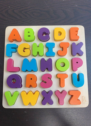 B. toys Wooden Alphabet Puzzle - Alpha-B.-Tical 27pc