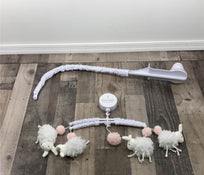 Shop The Peanut Shell Musical Mobile, Farmhouse Bunny at GoodBuy Gear