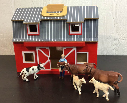 secondhand Melissa & Doug Fold & Go Barn