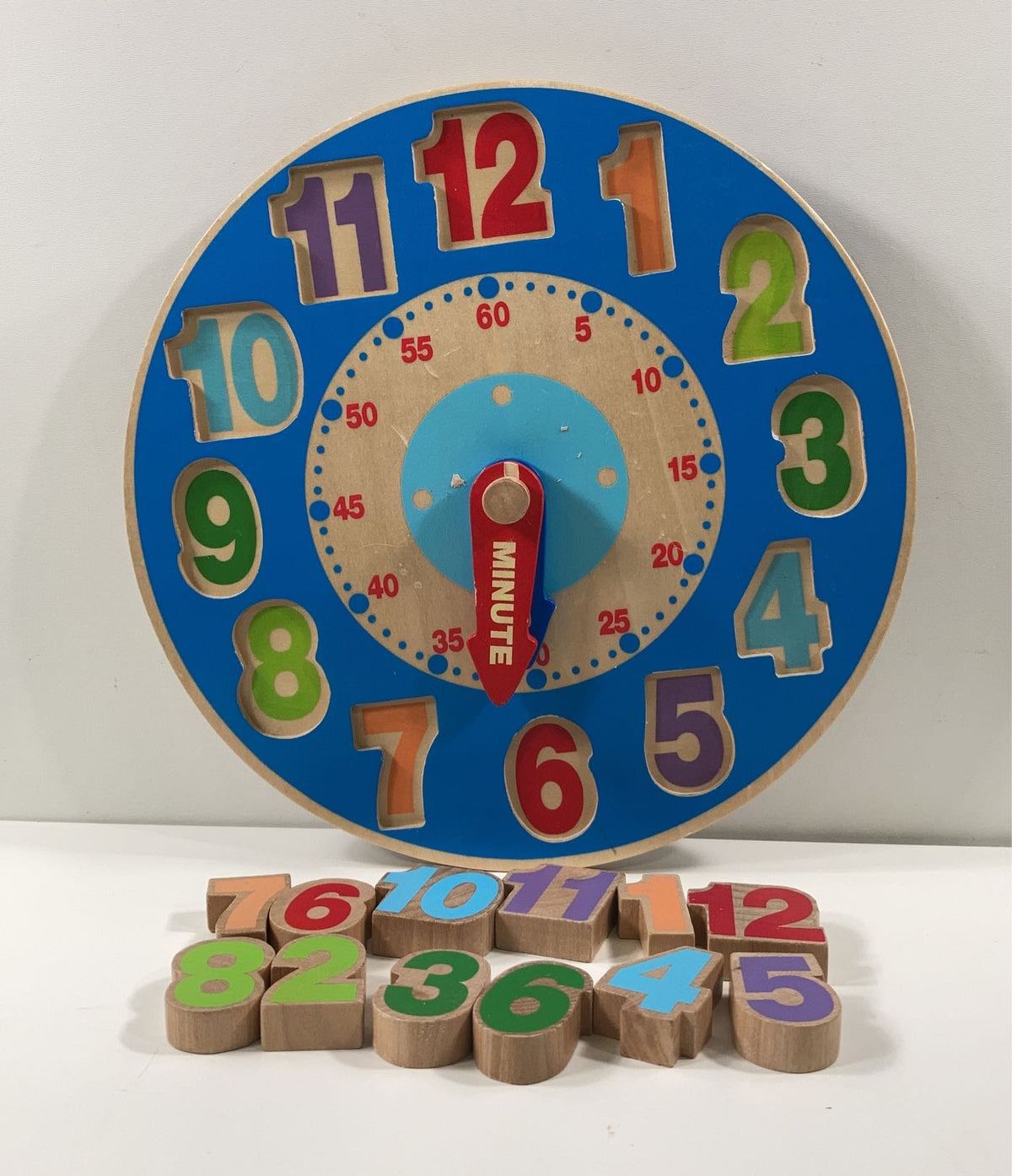 Wooden Number Educational Clock — GoodBuy Gear